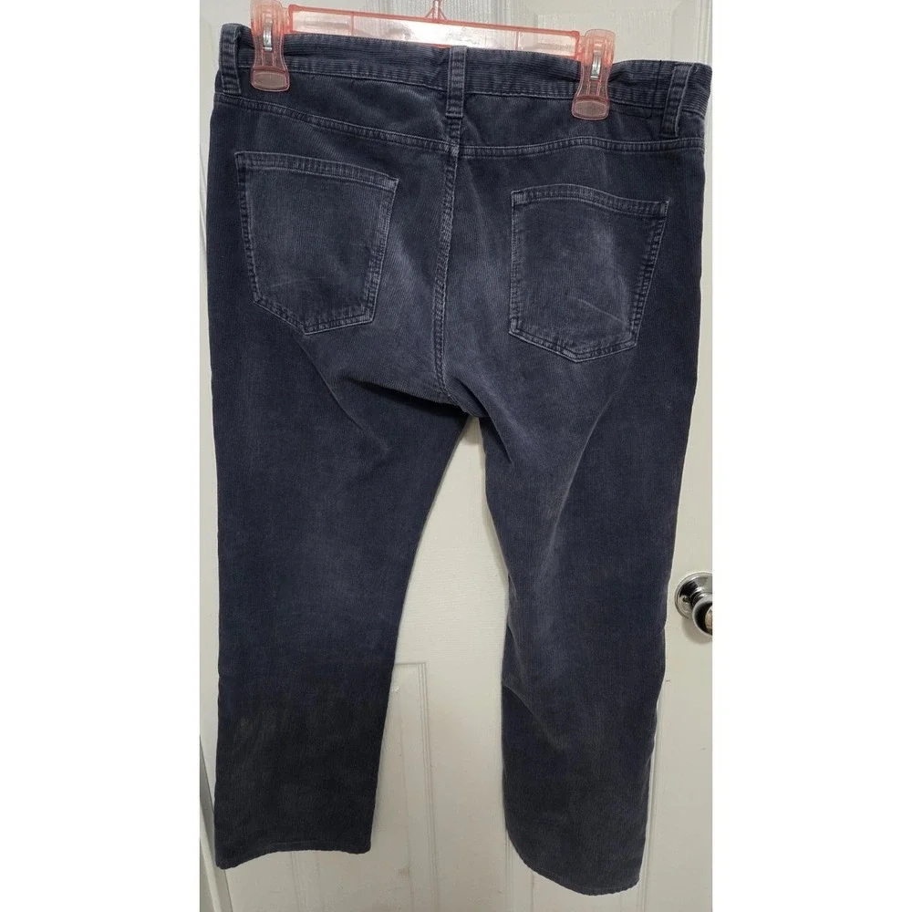 Tailor Vintage Connexico Originals Men's Corduroy Pants 36x30 Navy Blue Cotton